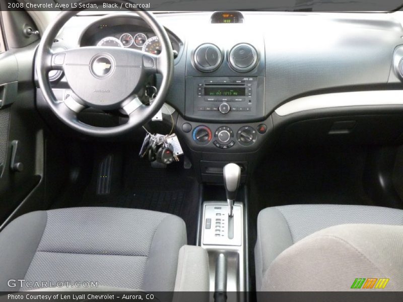 Black / Charcoal 2008 Chevrolet Aveo LS Sedan
