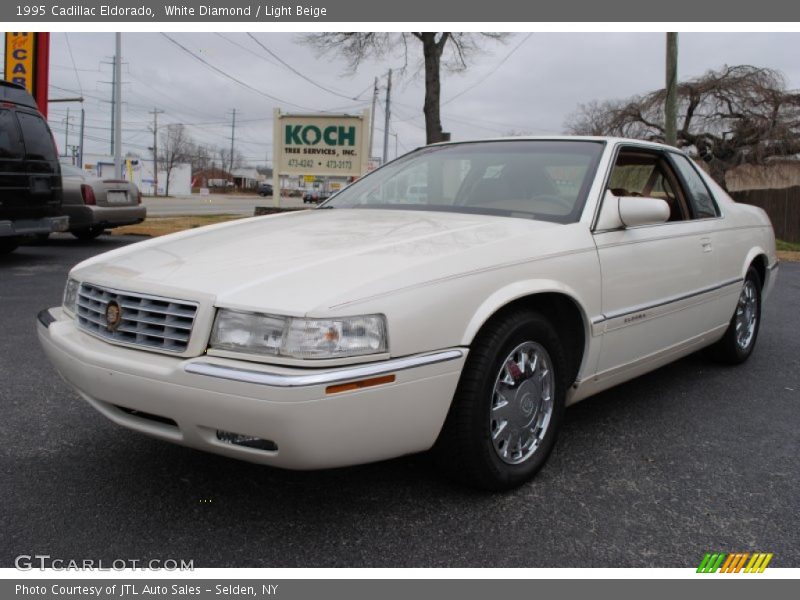White Diamond / Light Beige 1995 Cadillac Eldorado
