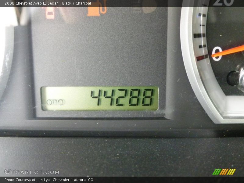 Black / Charcoal 2008 Chevrolet Aveo LS Sedan