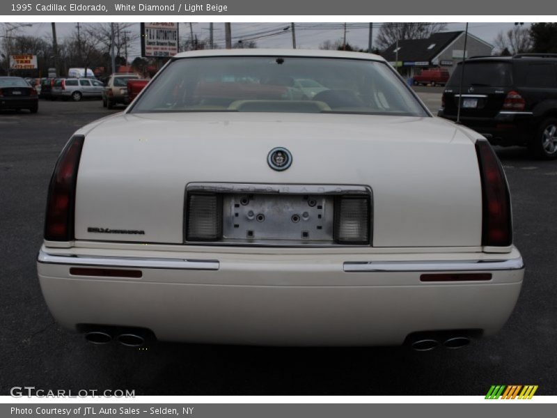 White Diamond / Light Beige 1995 Cadillac Eldorado