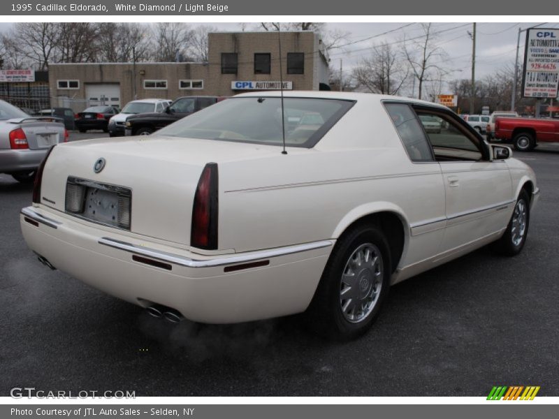 White Diamond / Light Beige 1995 Cadillac Eldorado