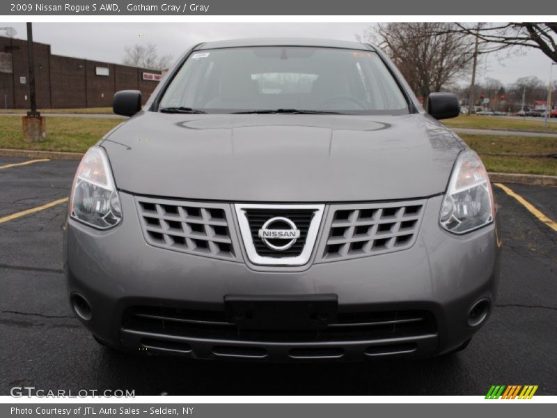 Gotham Gray / Gray 2009 Nissan Rogue S AWD