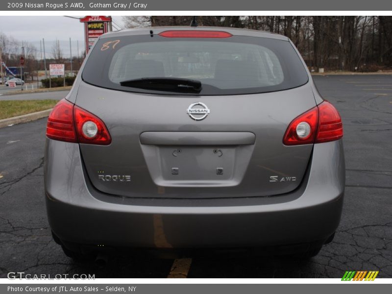Gotham Gray / Gray 2009 Nissan Rogue S AWD