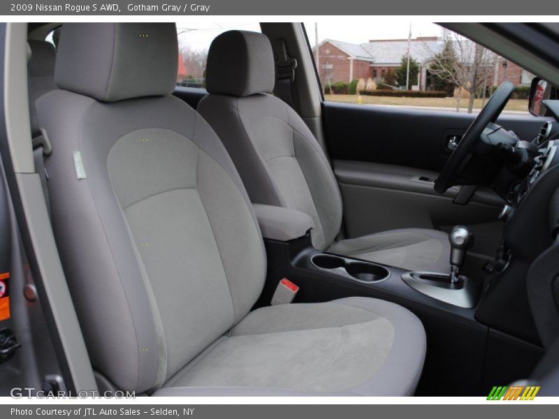 Gotham Gray / Gray 2009 Nissan Rogue S AWD