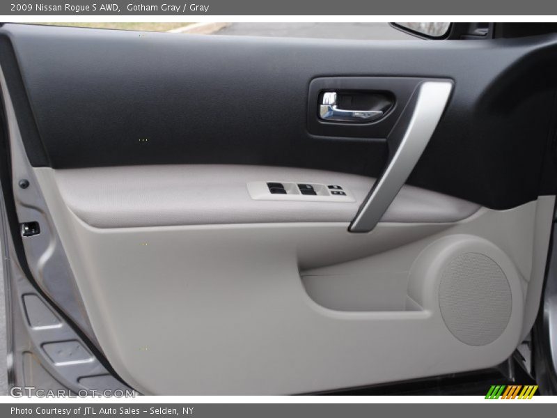 Gotham Gray / Gray 2009 Nissan Rogue S AWD