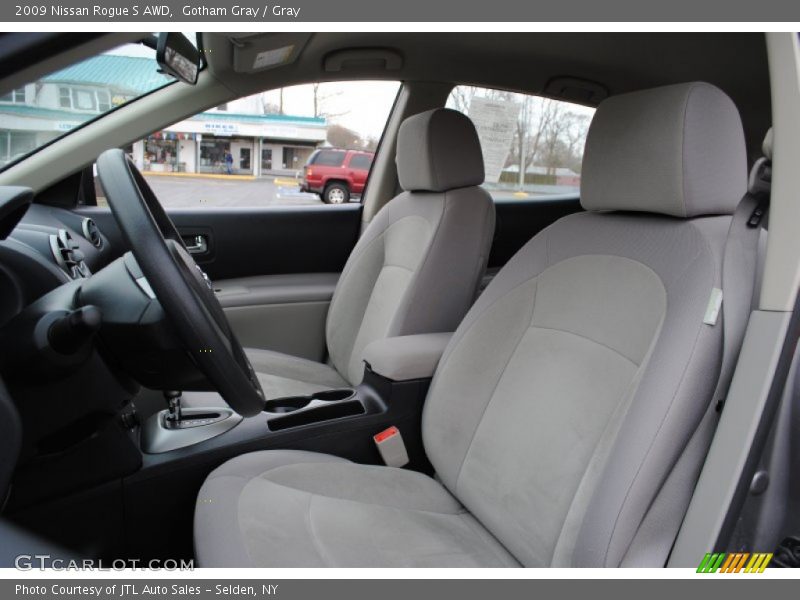 Gotham Gray / Gray 2009 Nissan Rogue S AWD