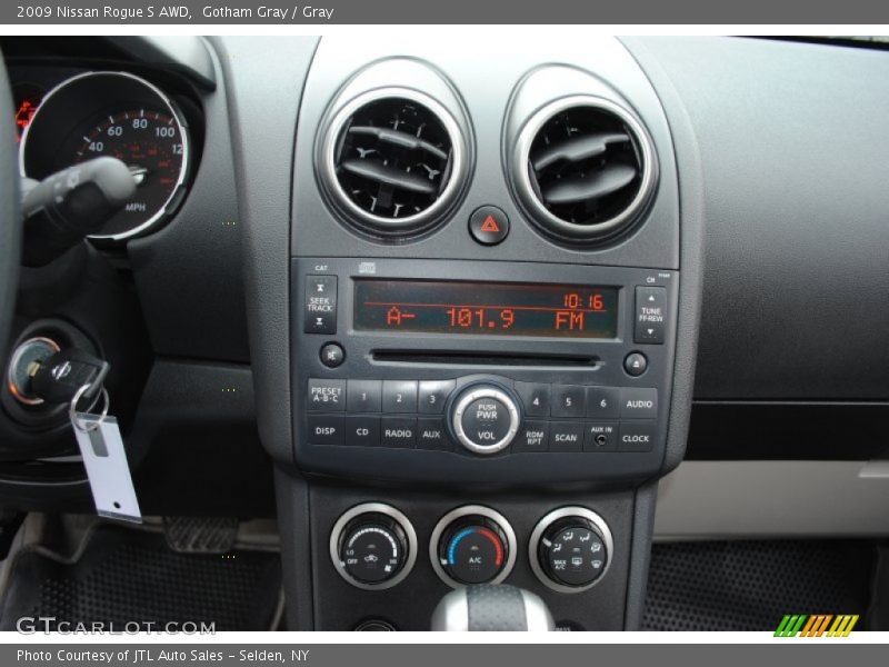 Gotham Gray / Gray 2009 Nissan Rogue S AWD