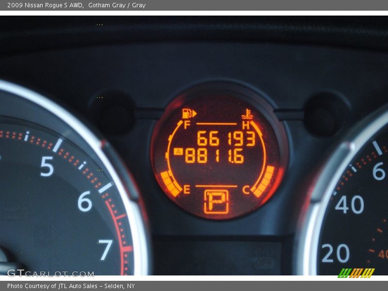 Gotham Gray / Gray 2009 Nissan Rogue S AWD