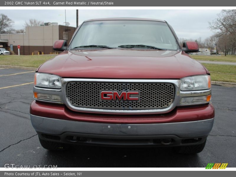 Garnet Red Metallic / Neutral/Shale 2002 GMC Yukon SLT 4x4