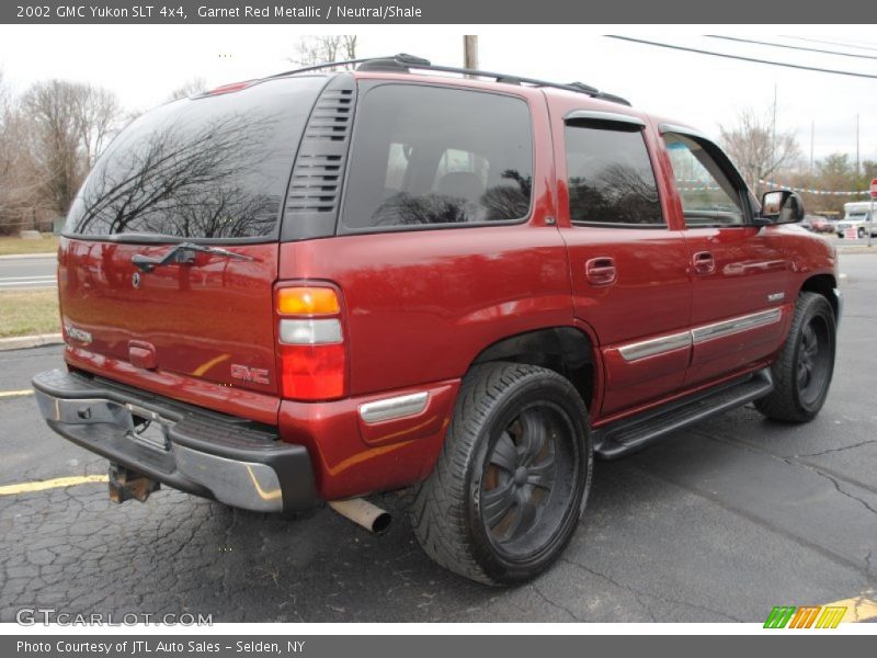 Garnet Red Metallic / Neutral/Shale 2002 GMC Yukon SLT 4x4