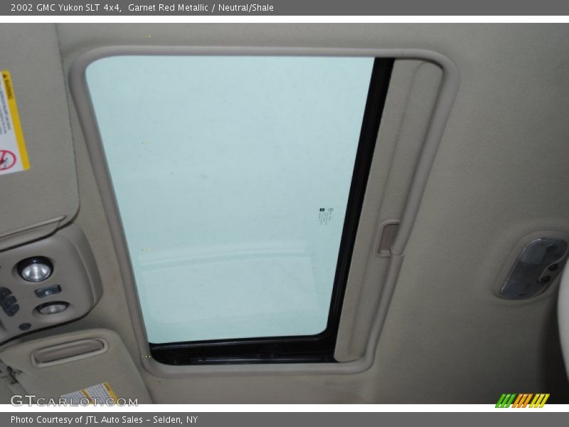 Garnet Red Metallic / Neutral/Shale 2002 GMC Yukon SLT 4x4