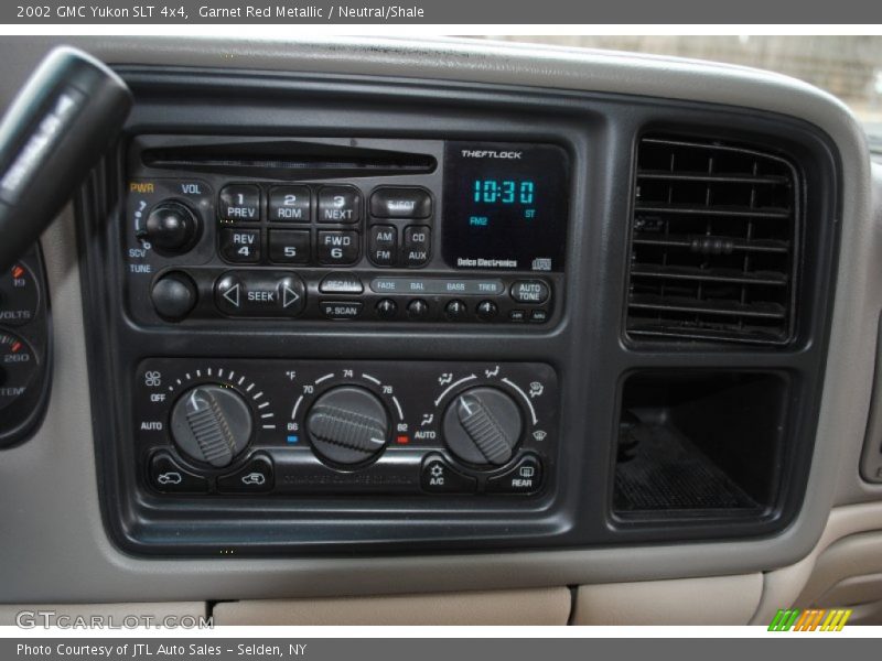 Garnet Red Metallic / Neutral/Shale 2002 GMC Yukon SLT 4x4
