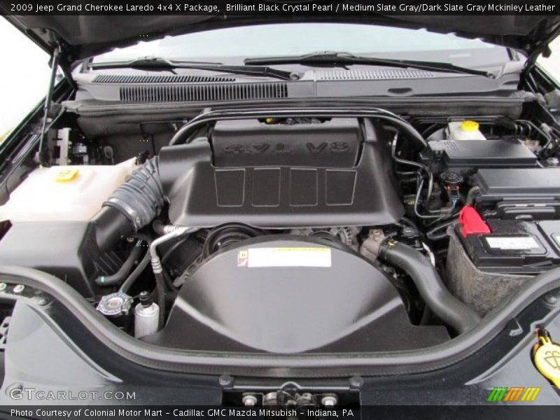  2009 Grand Cherokee Laredo 4x4 X Package Engine - 4.7 Liter SOHC 16-Valve V8