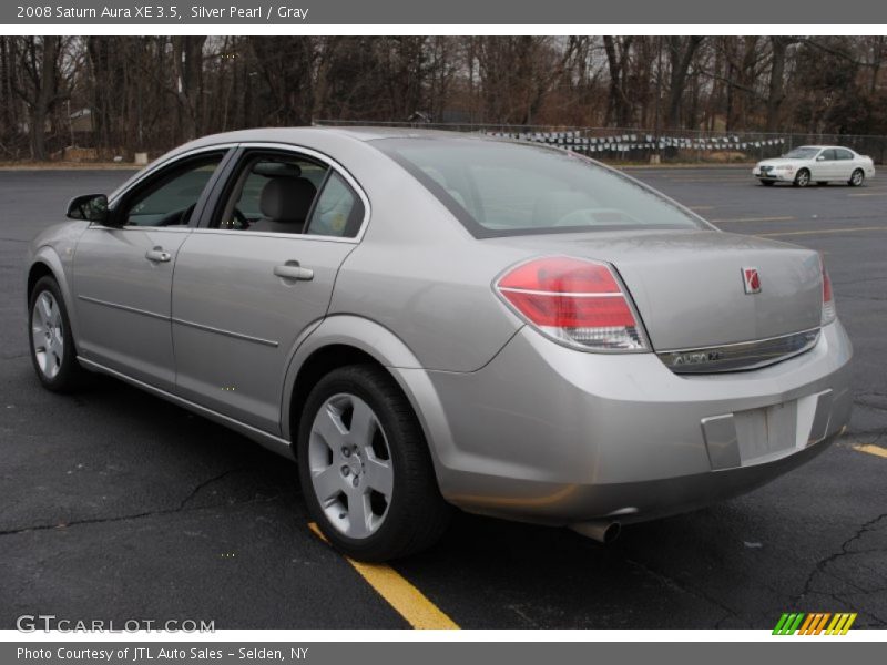 Silver Pearl / Gray 2008 Saturn Aura XE 3.5