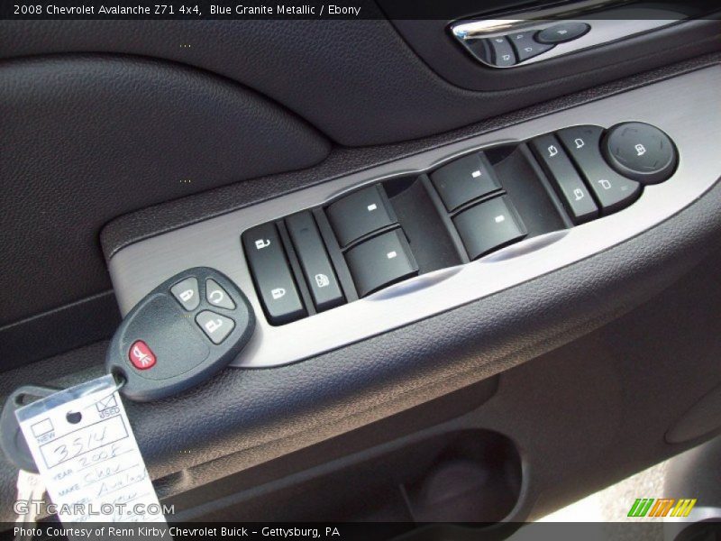 Blue Granite Metallic / Ebony 2008 Chevrolet Avalanche Z71 4x4