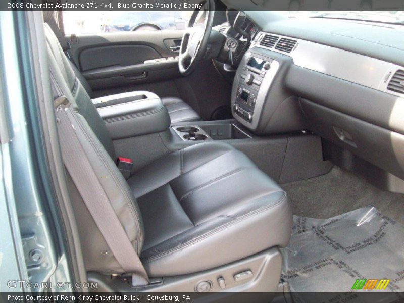 Blue Granite Metallic / Ebony 2008 Chevrolet Avalanche Z71 4x4
