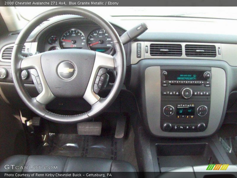 Blue Granite Metallic / Ebony 2008 Chevrolet Avalanche Z71 4x4