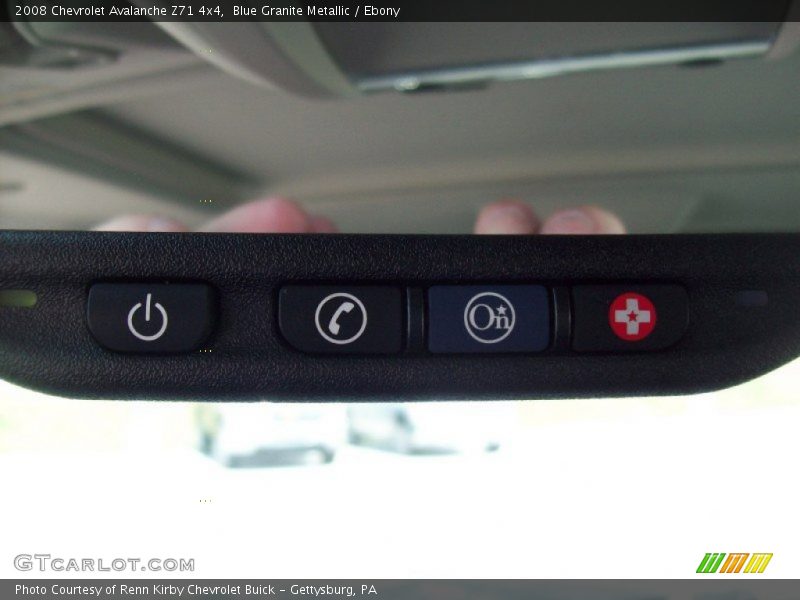 Blue Granite Metallic / Ebony 2008 Chevrolet Avalanche Z71 4x4