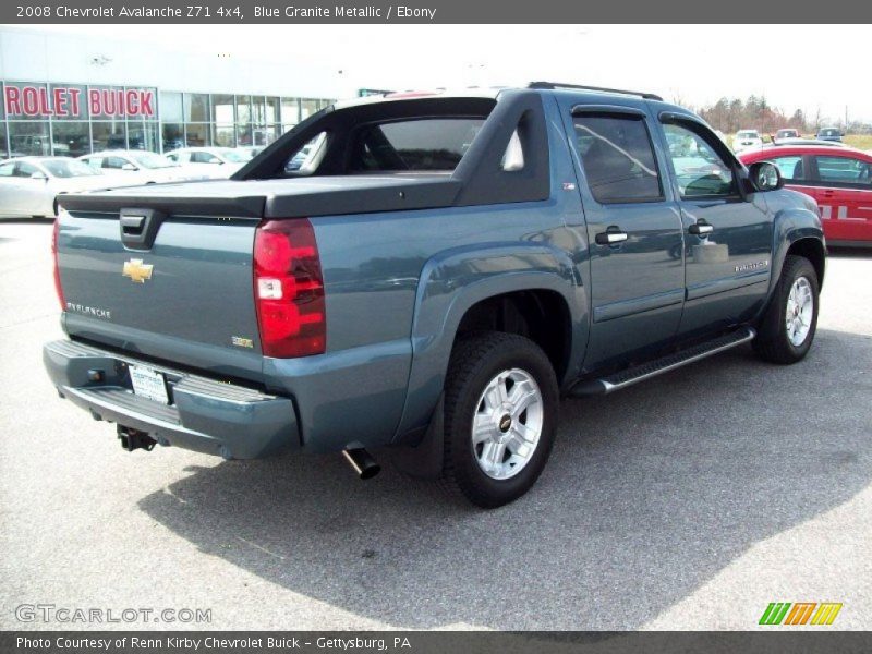Blue Granite Metallic / Ebony 2008 Chevrolet Avalanche Z71 4x4