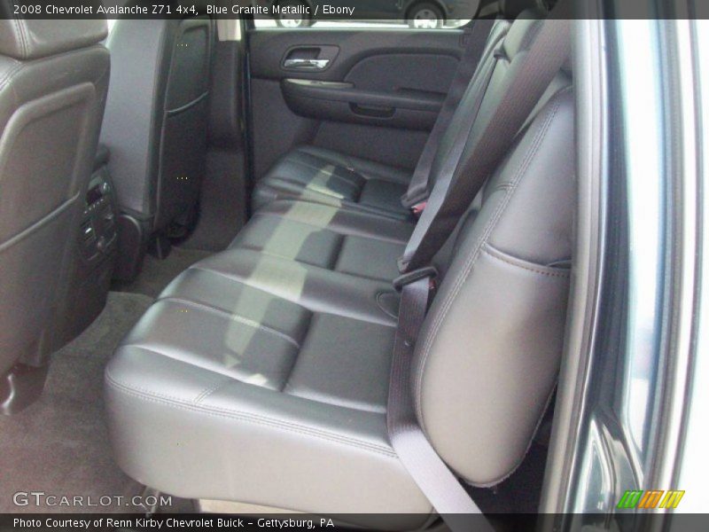 Blue Granite Metallic / Ebony 2008 Chevrolet Avalanche Z71 4x4