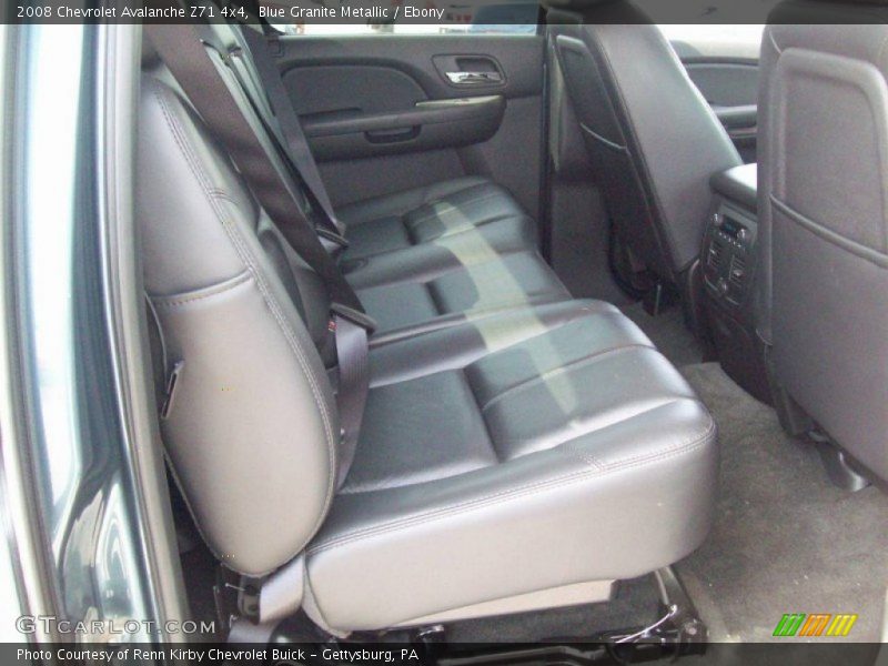 Blue Granite Metallic / Ebony 2008 Chevrolet Avalanche Z71 4x4