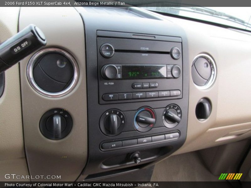 Arizona Beige Metallic / Tan 2006 Ford F150 XLT SuperCab 4x4