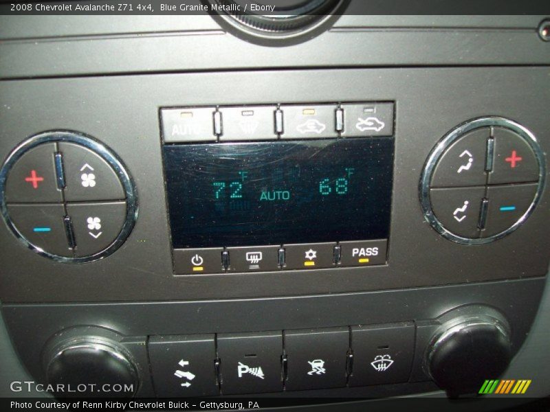 Blue Granite Metallic / Ebony 2008 Chevrolet Avalanche Z71 4x4