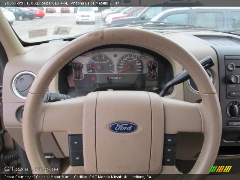 Arizona Beige Metallic / Tan 2006 Ford F150 XLT SuperCab 4x4