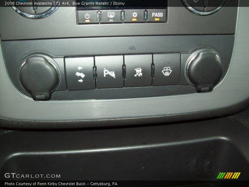 Blue Granite Metallic / Ebony 2008 Chevrolet Avalanche Z71 4x4