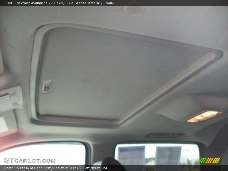 Blue Granite Metallic / Ebony 2008 Chevrolet Avalanche Z71 4x4