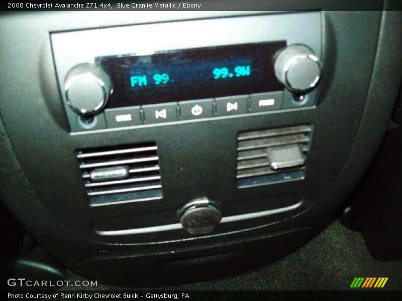 Blue Granite Metallic / Ebony 2008 Chevrolet Avalanche Z71 4x4