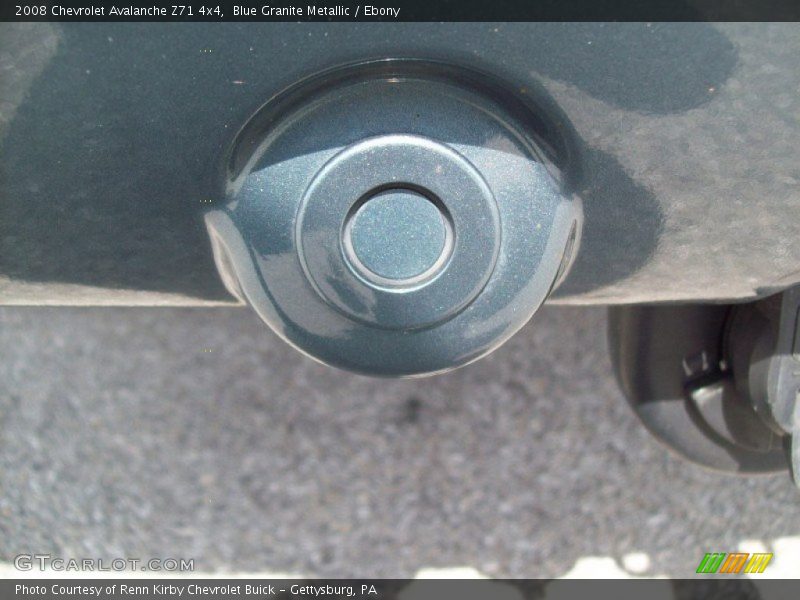 Blue Granite Metallic / Ebony 2008 Chevrolet Avalanche Z71 4x4