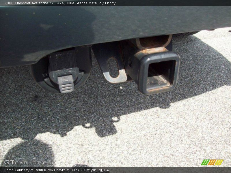 Blue Granite Metallic / Ebony 2008 Chevrolet Avalanche Z71 4x4