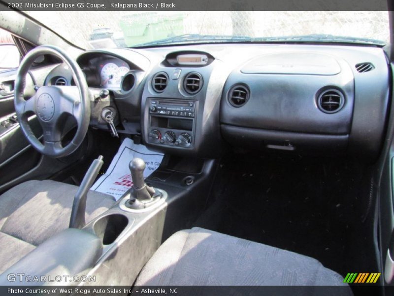 Dashboard of 2002 Eclipse GS Coupe