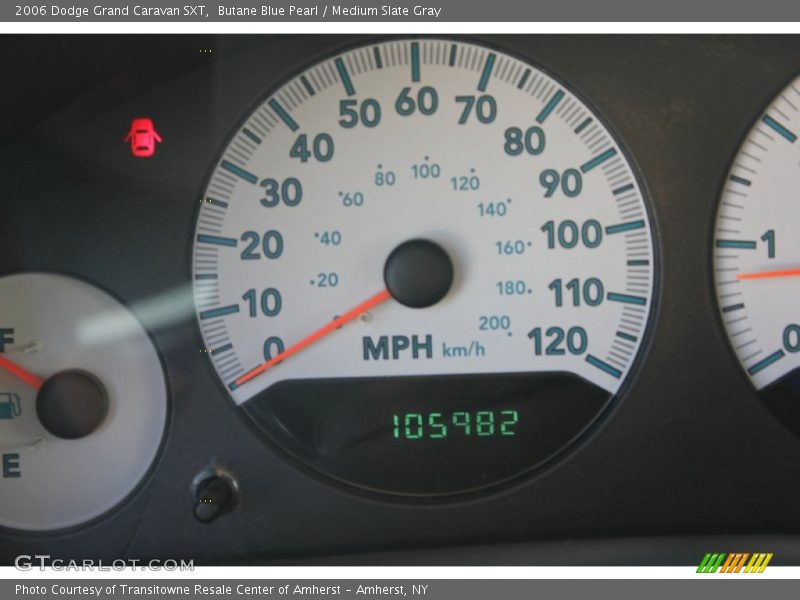 Butane Blue Pearl / Medium Slate Gray 2006 Dodge Grand Caravan SXT