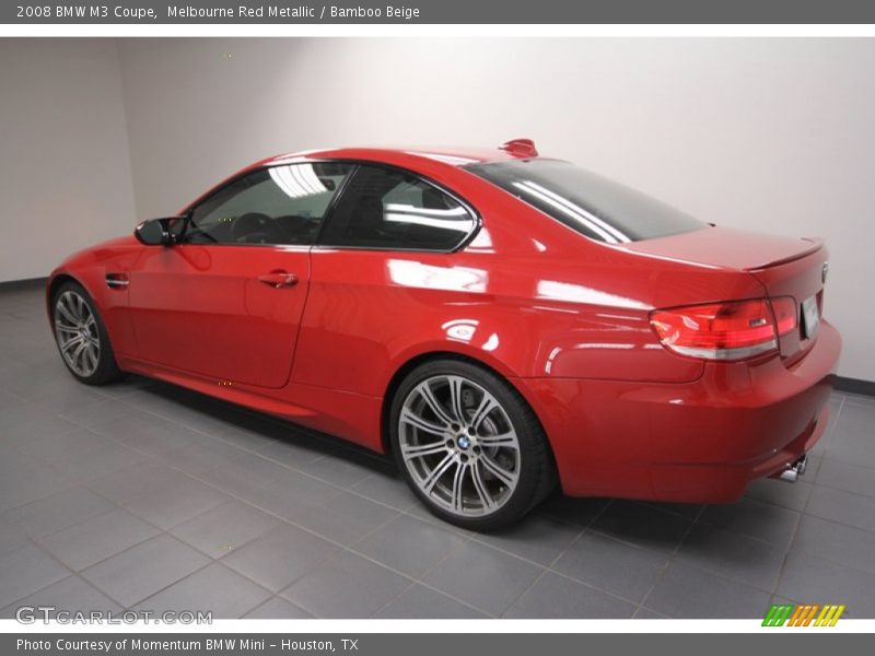  2008 M3 Coupe Melbourne Red Metallic