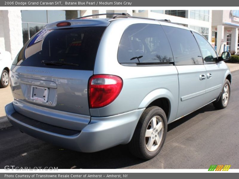 Butane Blue Pearl / Medium Slate Gray 2006 Dodge Grand Caravan SXT