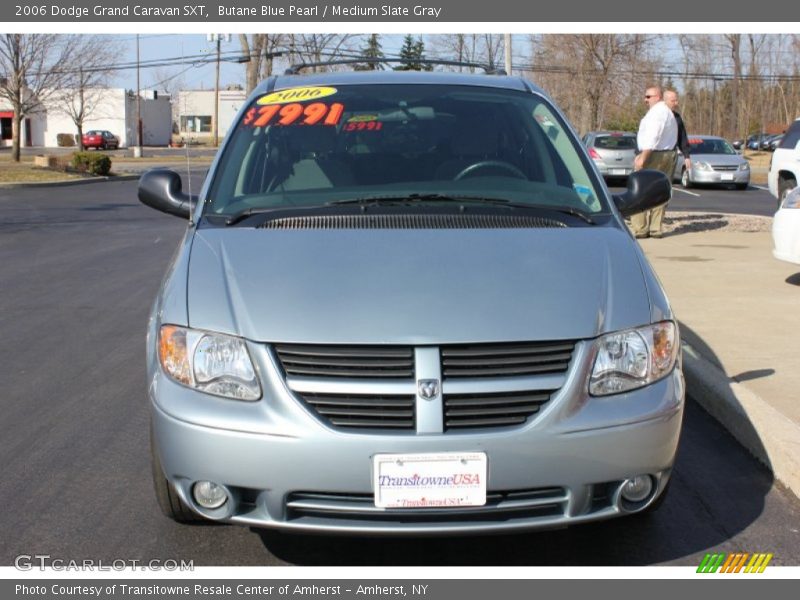 Butane Blue Pearl / Medium Slate Gray 2006 Dodge Grand Caravan SXT