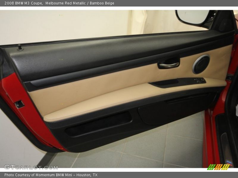 Melbourne Red Metallic / Bamboo Beige 2008 BMW M3 Coupe