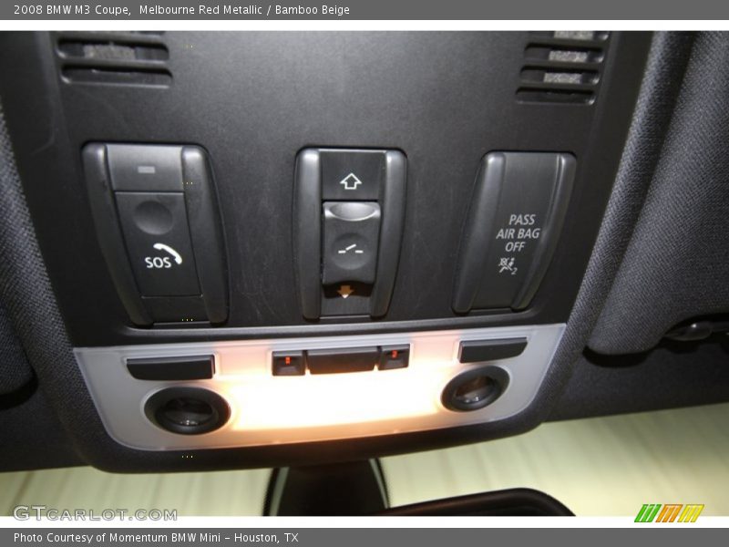 Melbourne Red Metallic / Bamboo Beige 2008 BMW M3 Coupe