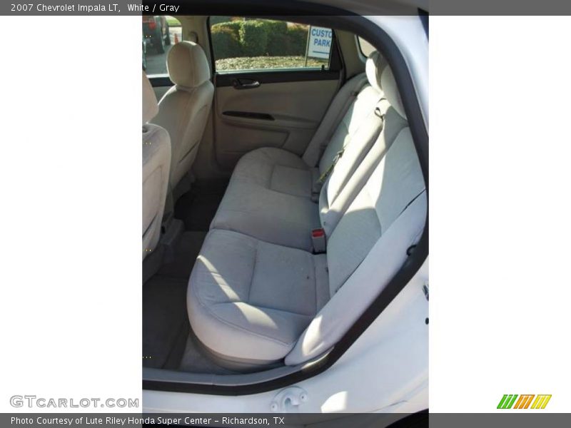 White / Gray 2007 Chevrolet Impala LT