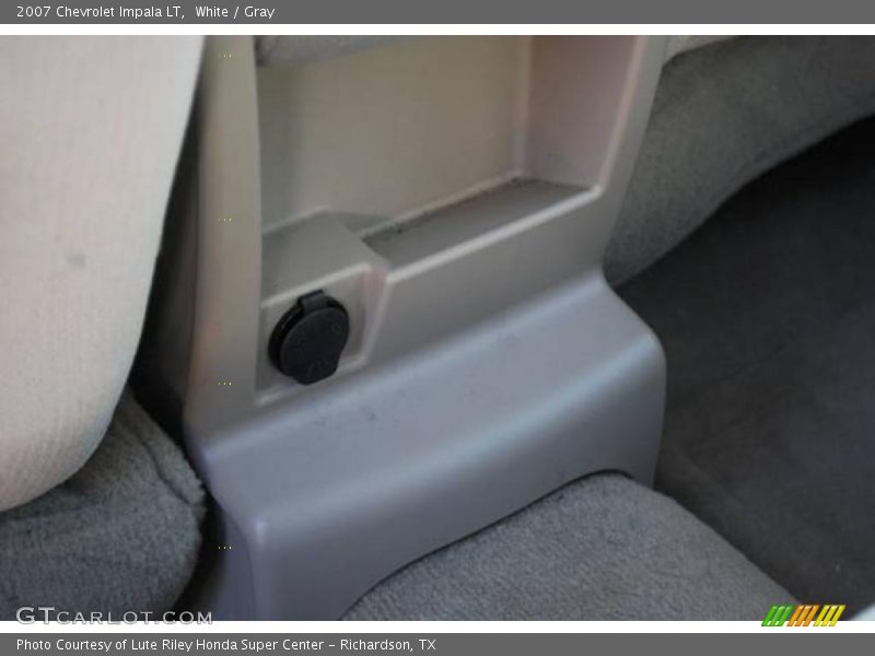 White / Gray 2007 Chevrolet Impala LT