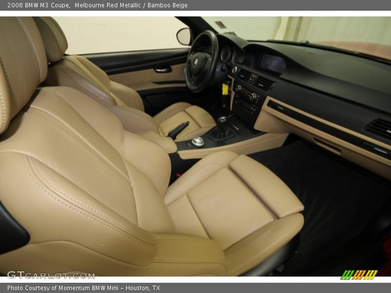 Melbourne Red Metallic / Bamboo Beige 2008 BMW M3 Coupe