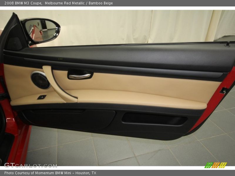 Melbourne Red Metallic / Bamboo Beige 2008 BMW M3 Coupe