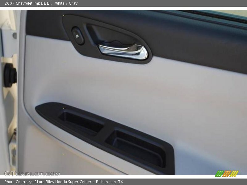 White / Gray 2007 Chevrolet Impala LT