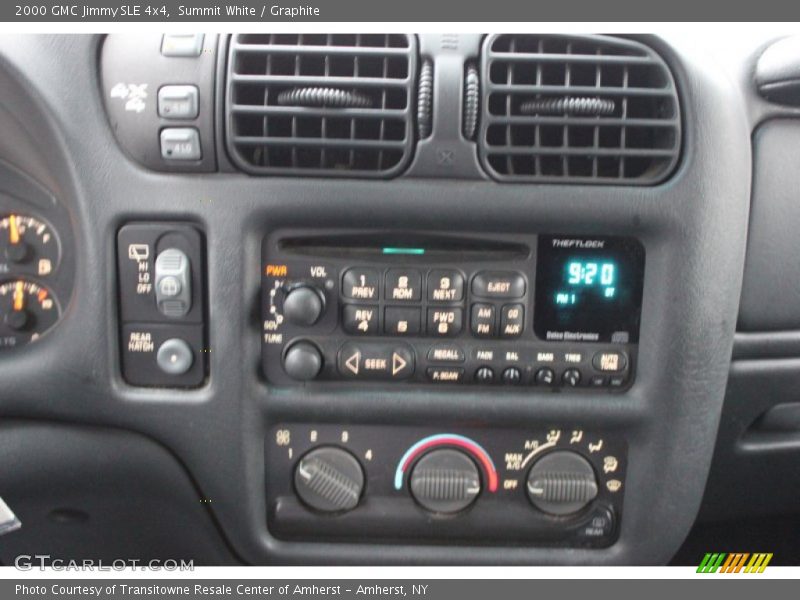 Summit White / Graphite 2000 GMC Jimmy SLE 4x4