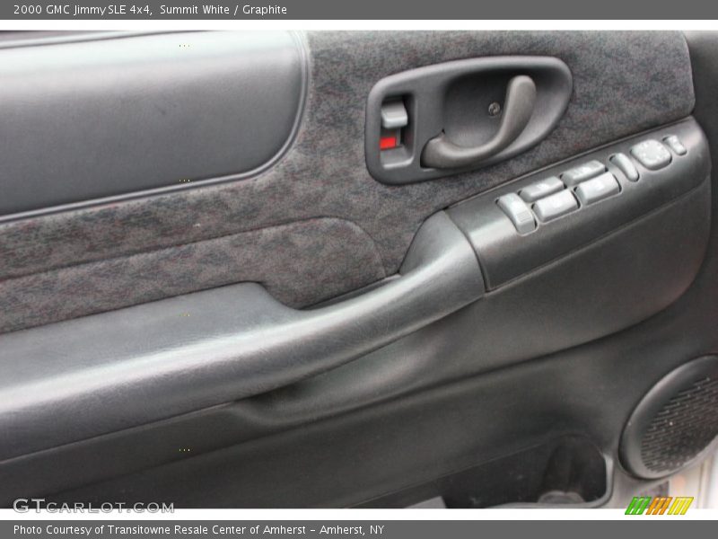 Summit White / Graphite 2000 GMC Jimmy SLE 4x4