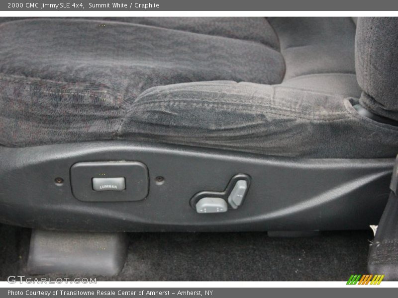 Summit White / Graphite 2000 GMC Jimmy SLE 4x4