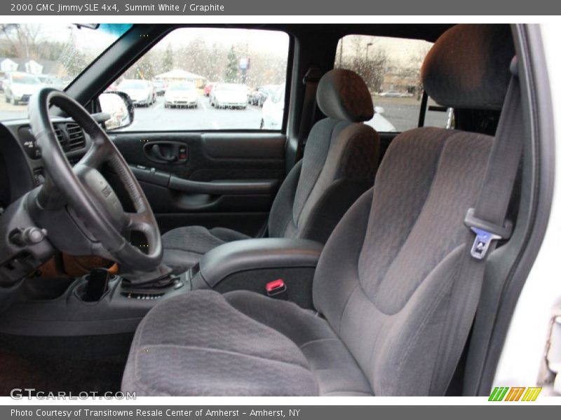 Summit White / Graphite 2000 GMC Jimmy SLE 4x4