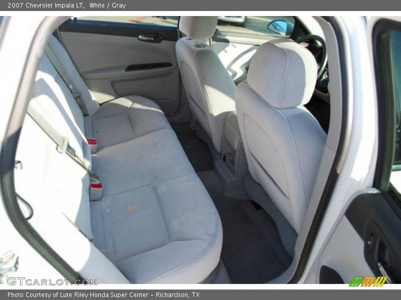 White / Gray 2007 Chevrolet Impala LT